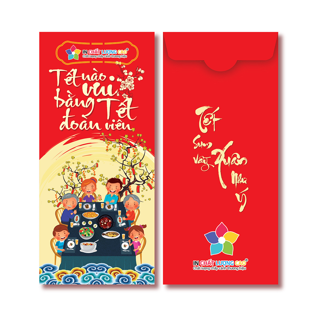 Bao lì xì giấy Couche 150gsm